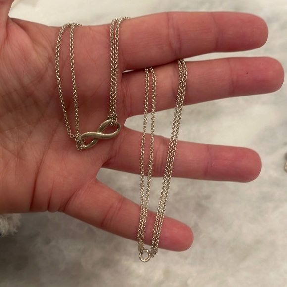 Tiffany & Co. Jewelry - Tiffany & Co Silver Infinity Necklace